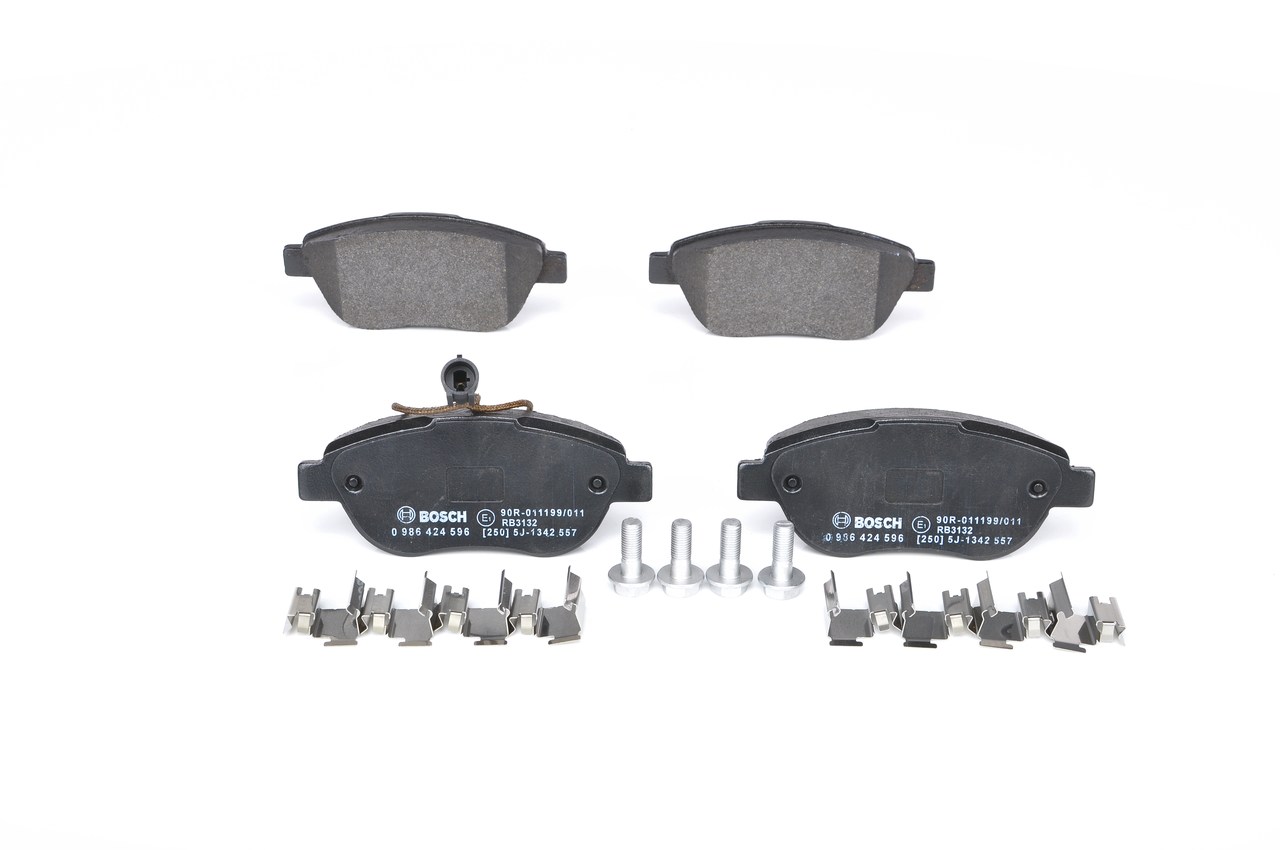 Brake Pad Set, disc brake (Front axle)  Art. 0986424596