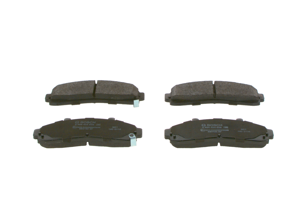 Brake Pad Set, disc brake (Front axle)  Art. 0986424656