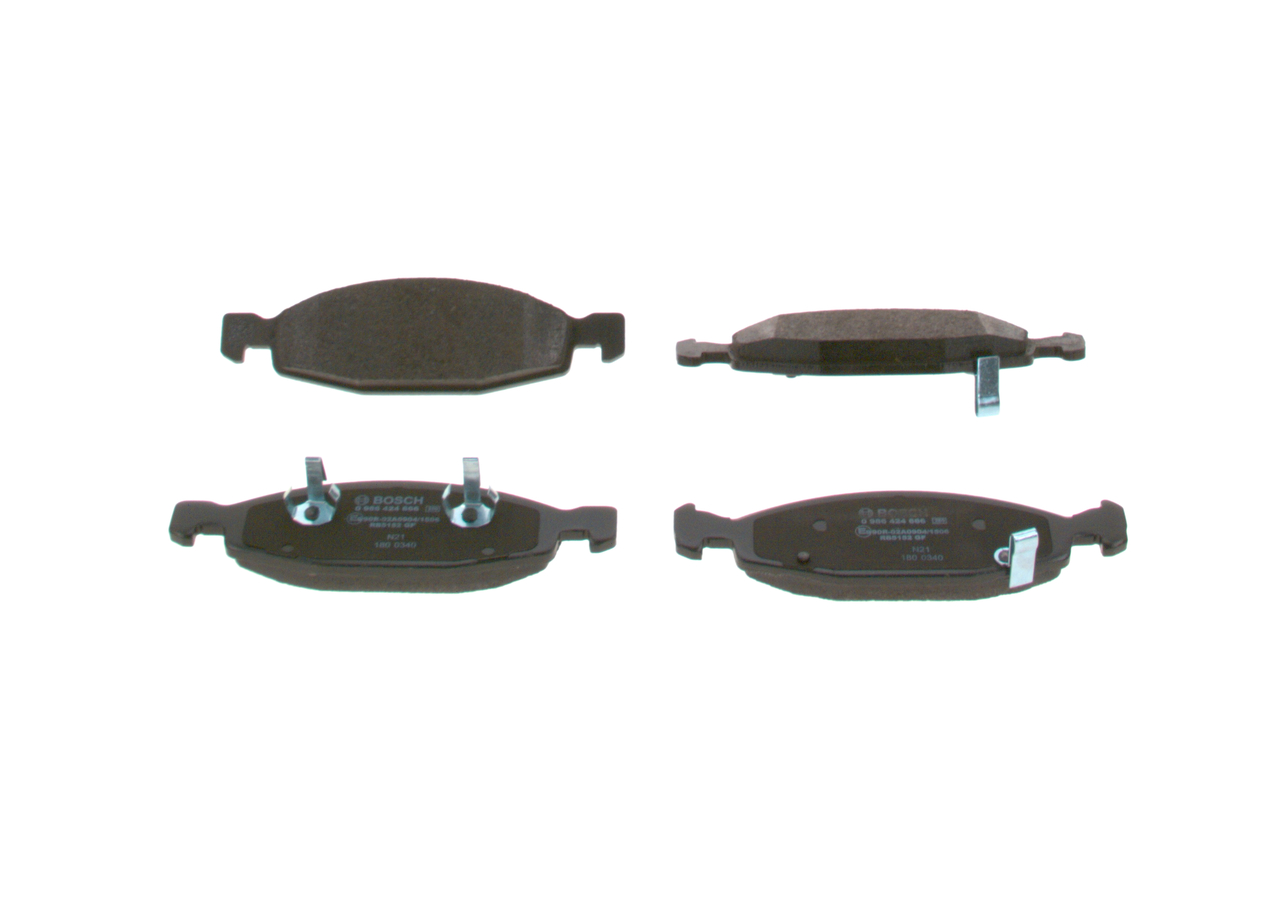 Brake Pad Set, disc brake (Front axle)  Art. 0986424666