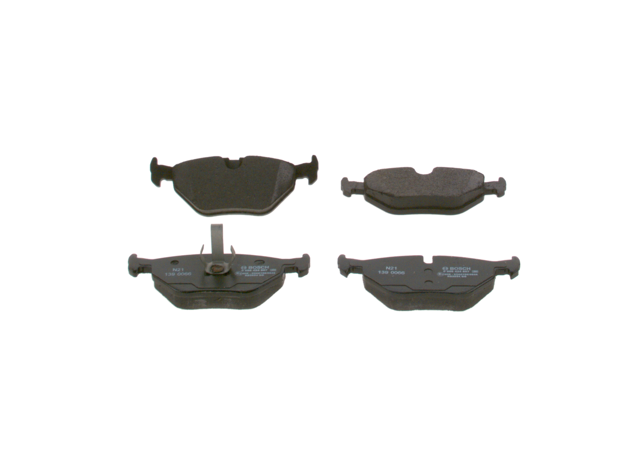 Brake Pad Set, disc brake (Rear axle)  Art. 0986424667