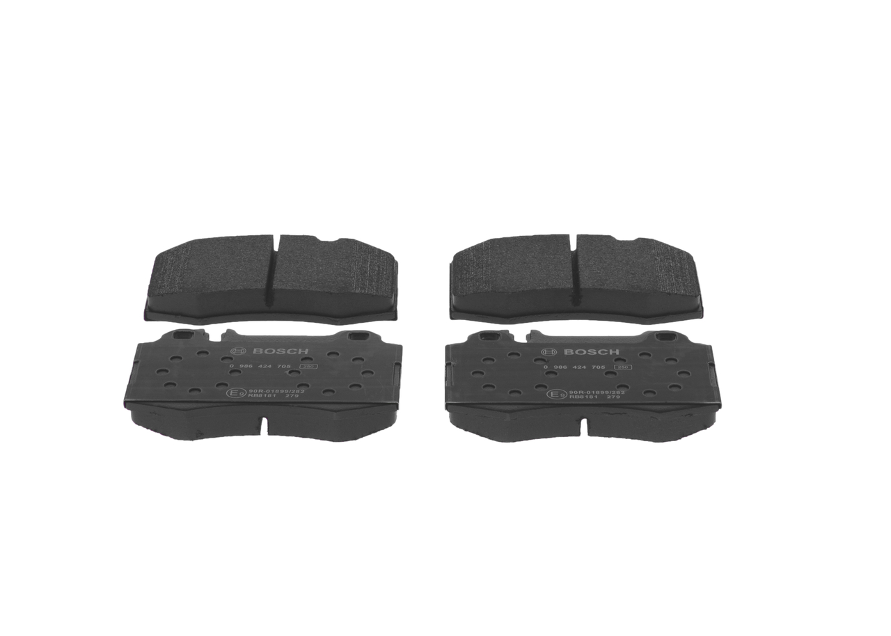 Brake Pad Set, disc brake (Front axle)  Art. 0986424705