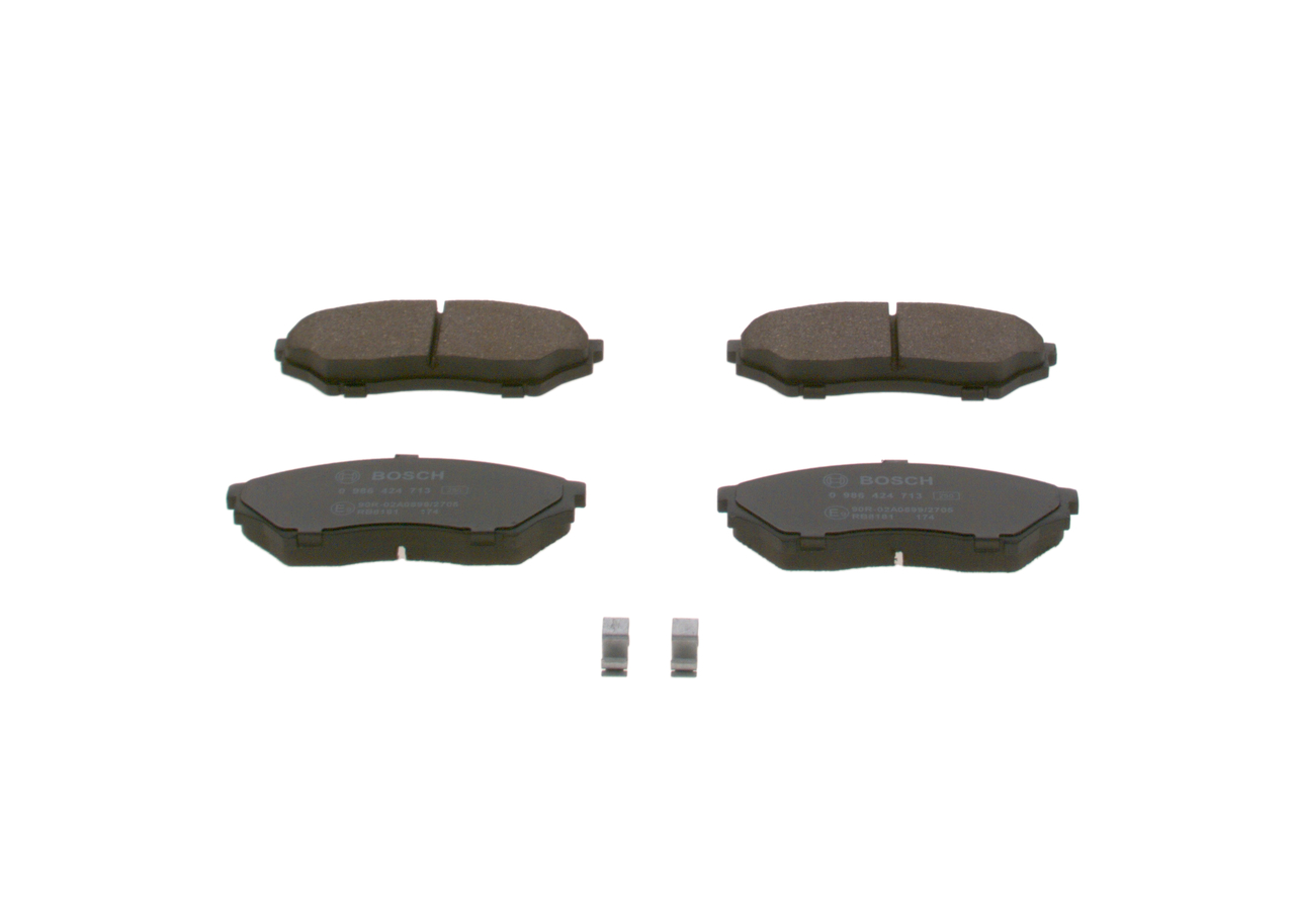 Brake Pad Set, disc brake (Front axle)  Art. 0986424713