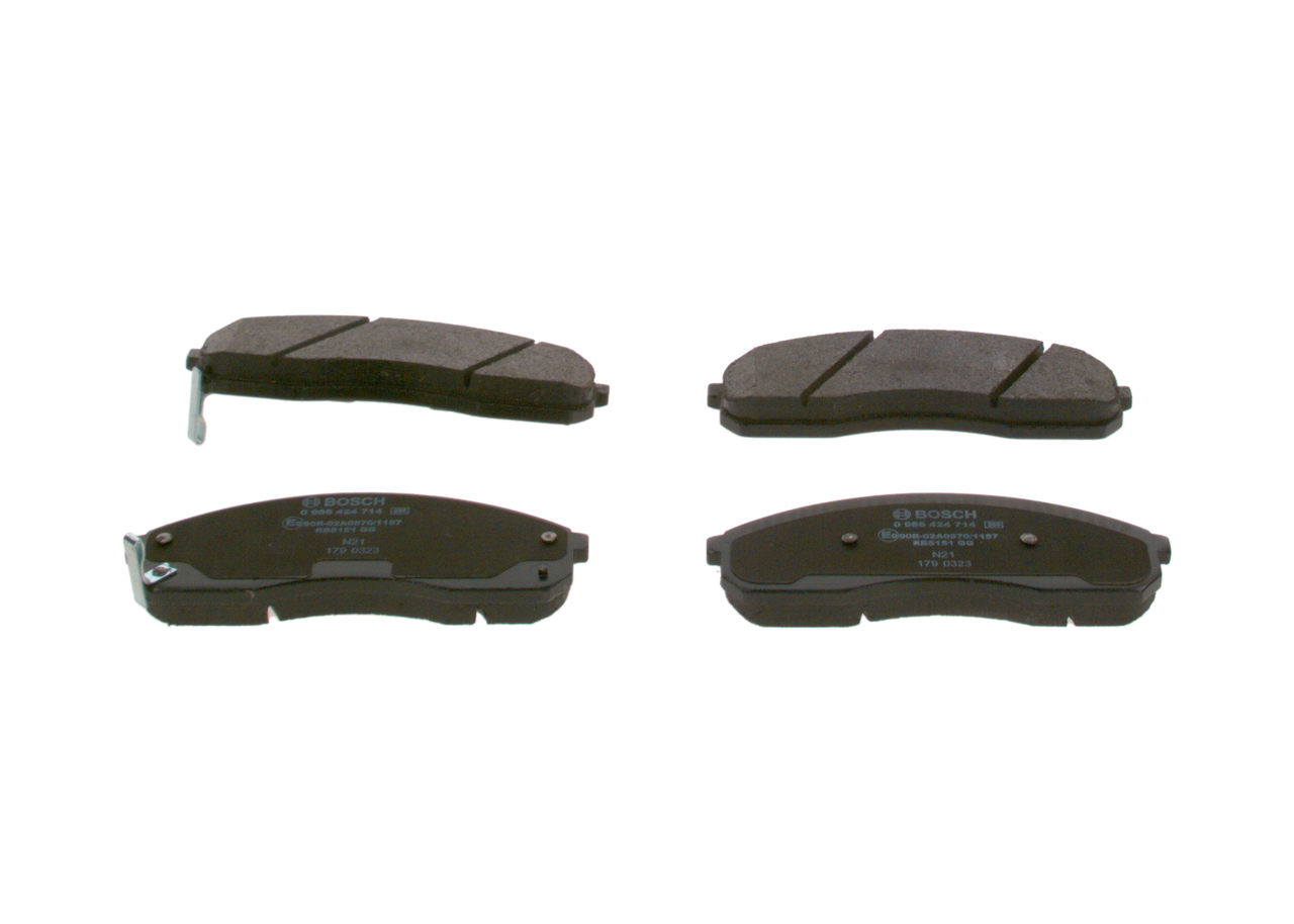 Brake Pad Set, disc brake (Front axle)  Art. 0986424714