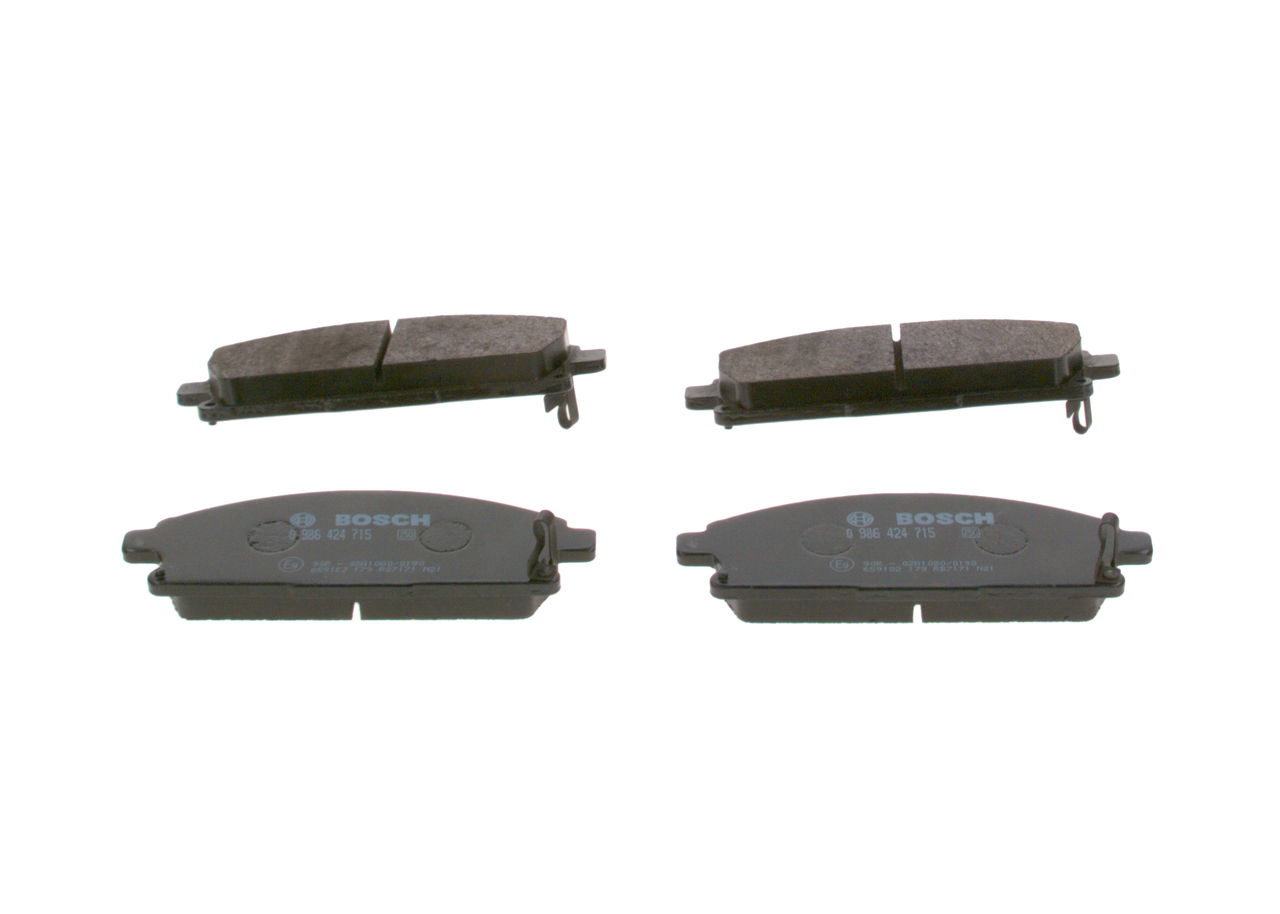 Brake Pad Set, disc brake (Front axle)  Art. 0986424715