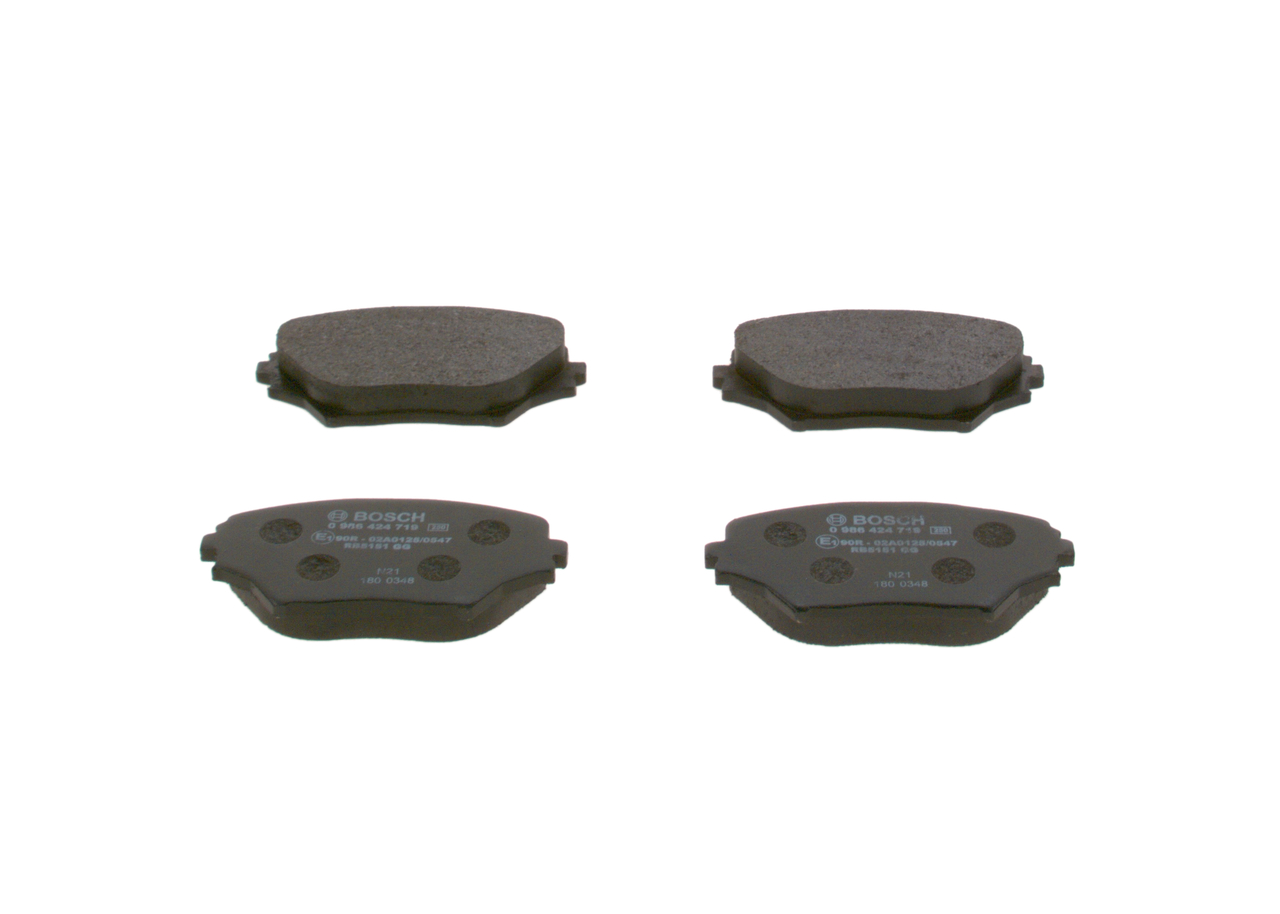 Brake Pad Set, disc brake (Front axle)  Art. 0986424719