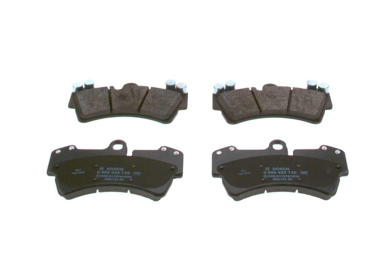 Brake Pad Set, disc brake (Front axle)  Art. 0986424739