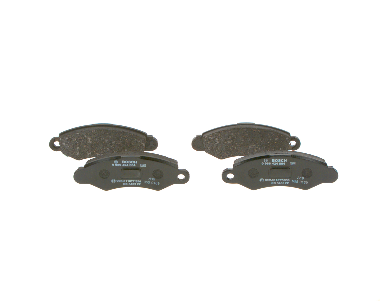 Brake Pad Set, disc brake (Front axle)  Art. 0986424804