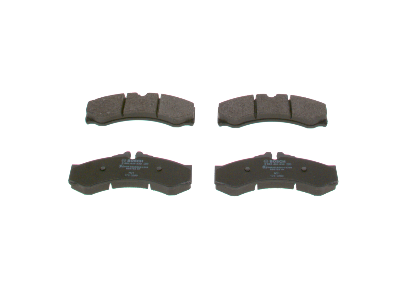 Brake Pad Set, disc brake (Front axle)  Art. 0986424832