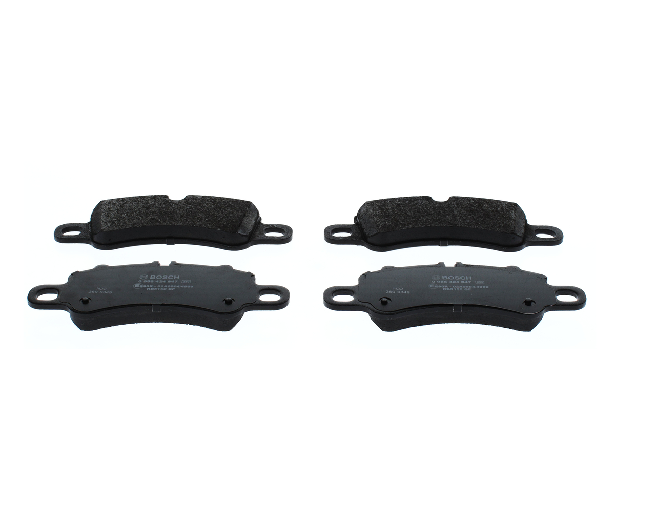 Brake Pad Set, disc brake (Front axle)  Art. 0986424847