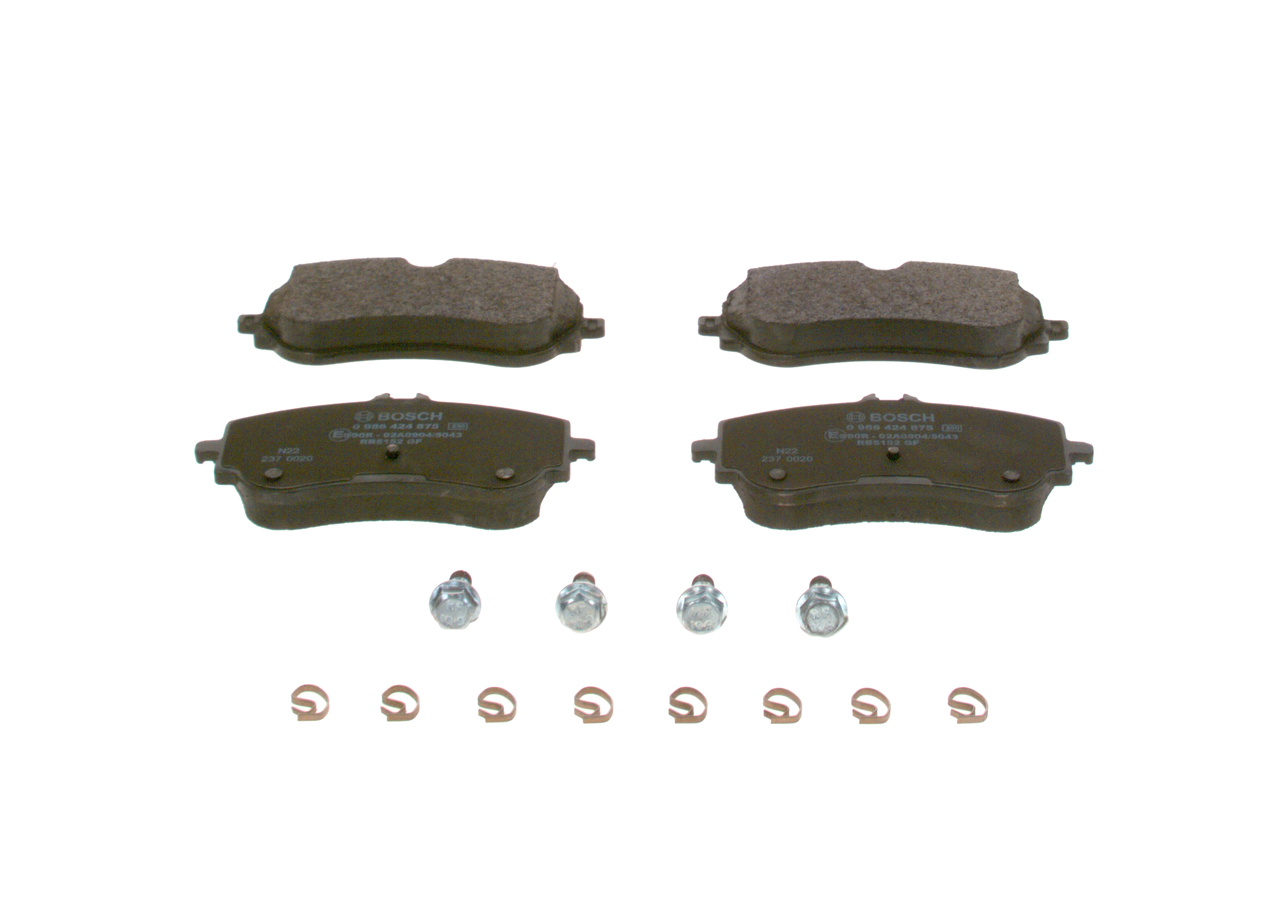 Brake Pad Set, disc brake (Rear axle)  Art. 0986424875