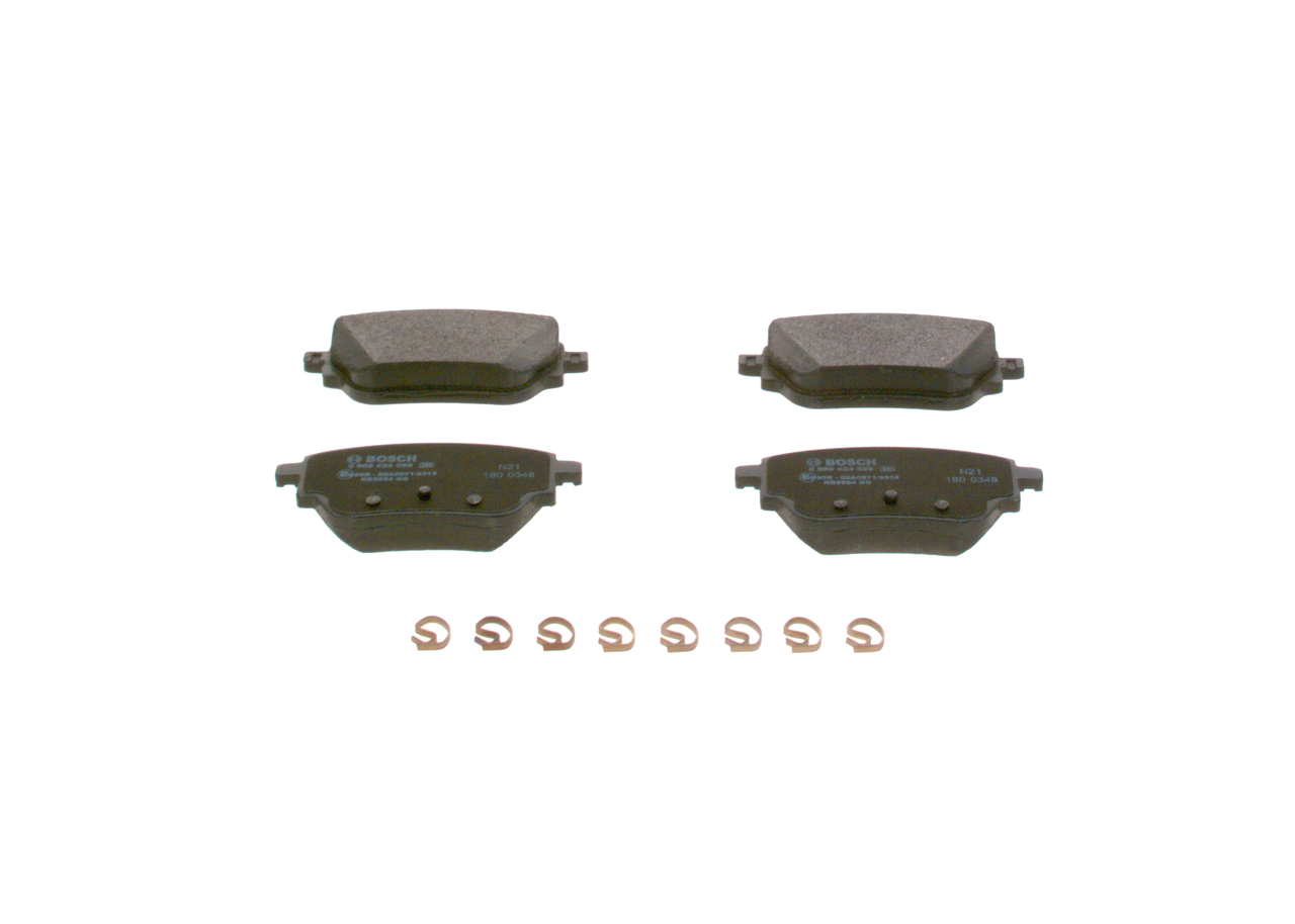 Brake Pad Set, disc brake (Rear axle)  Art. 0986424889