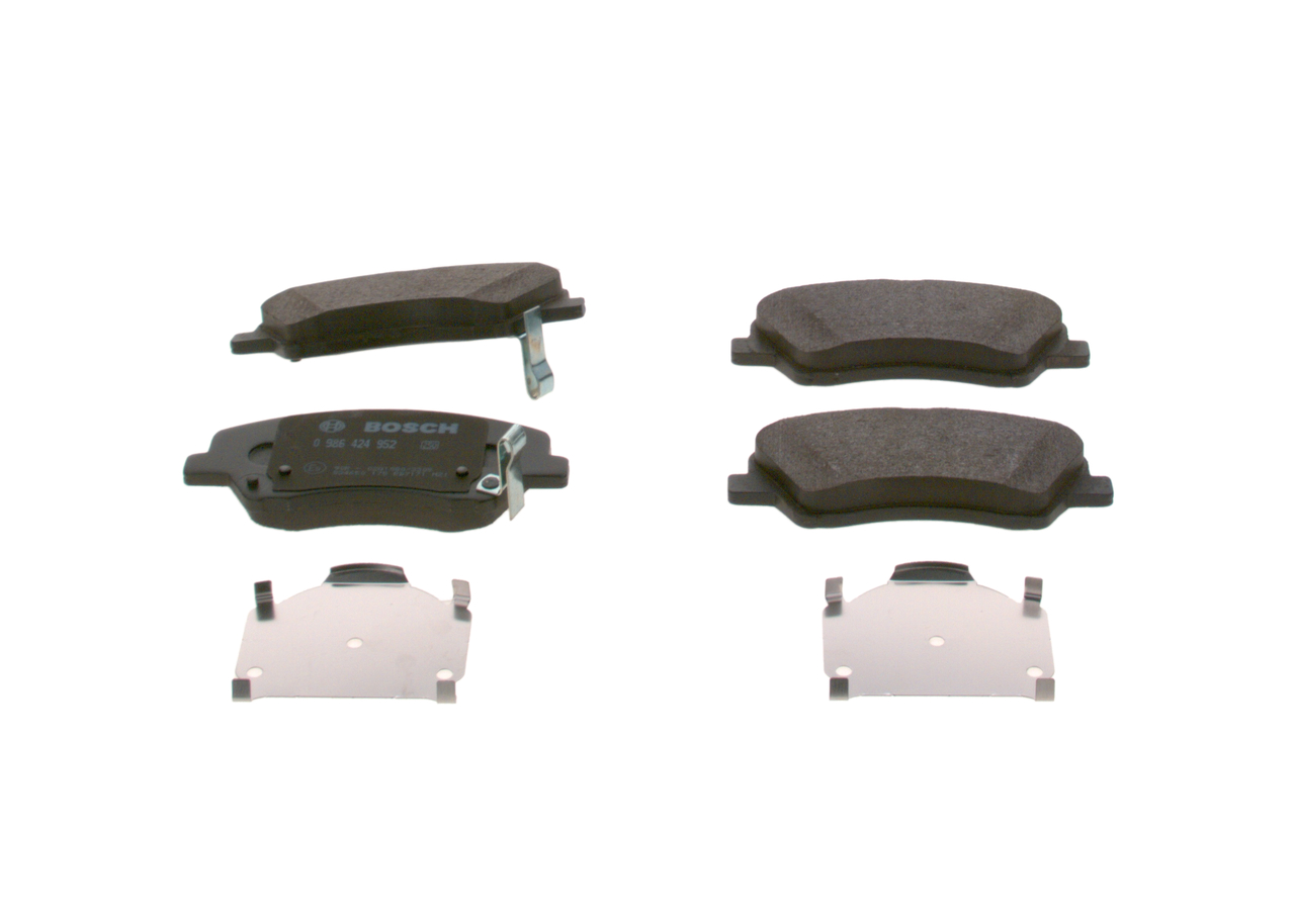 Brake Pad Set, disc brake (Front axle)  Art. 0986424952