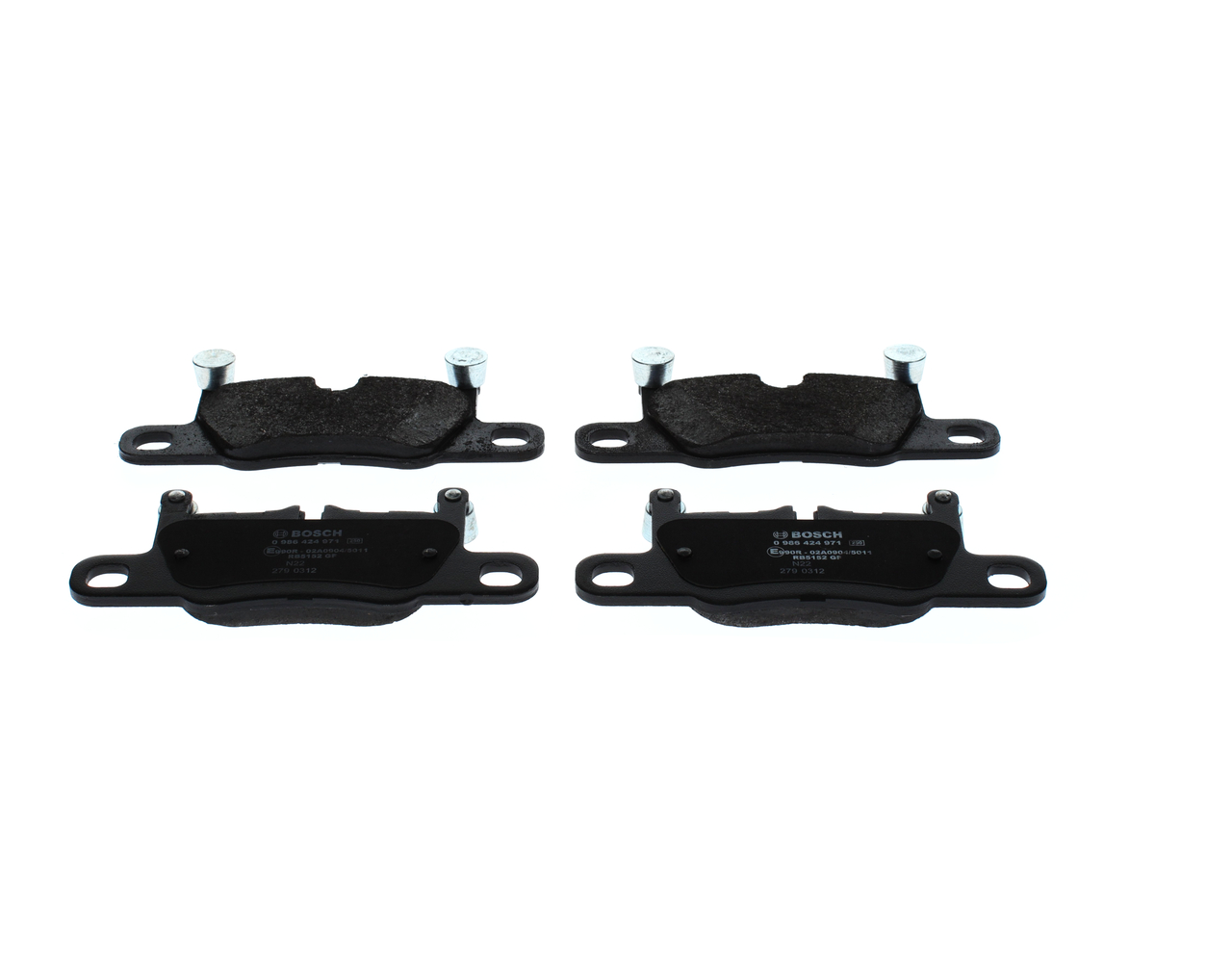 Brake Pad Set, disc brake (Rear axle)  Art. 0986424971