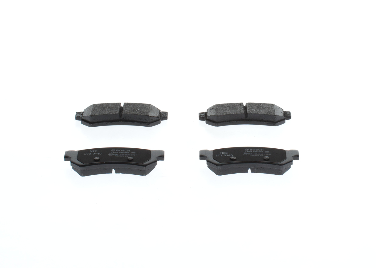 Brake Pad Set, disc brake (Rear axle)  Art. 0986460007