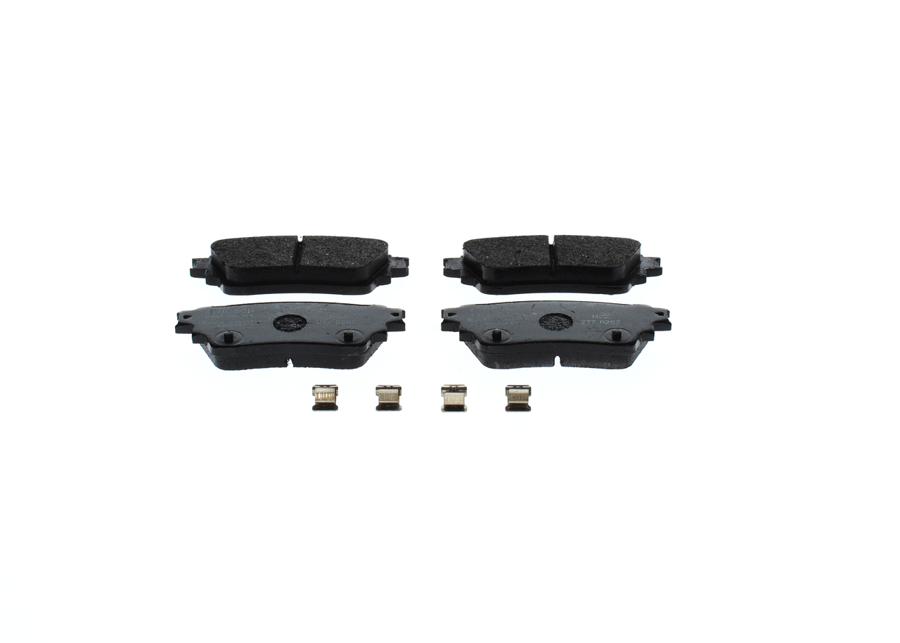 Brake Pad Set, disc brake (Rear axle)  Art. 0986460008