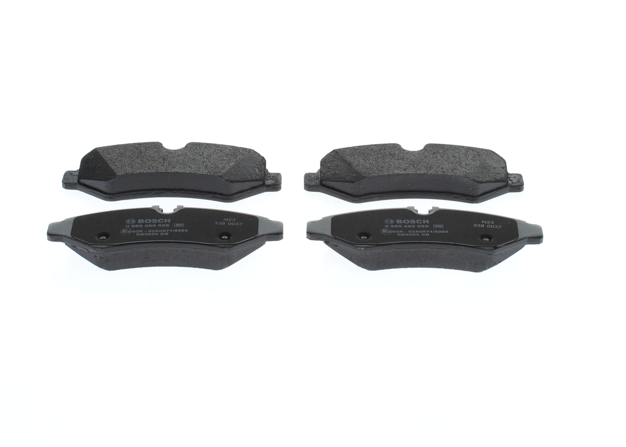 Brake Pad Set, disc brake  Art. 0986460026