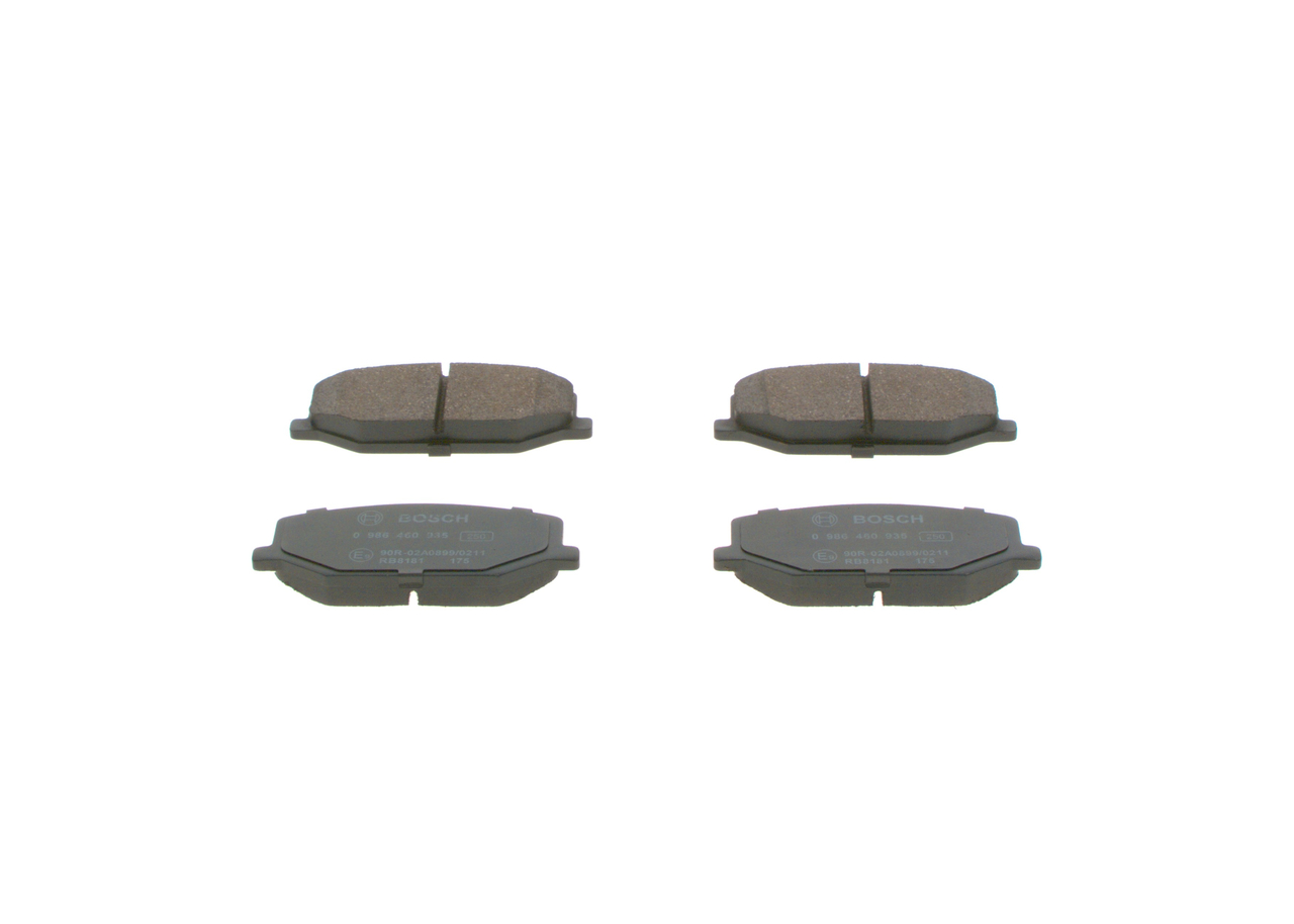 Brake Pad Set, disc brake (Front axle)  Art. 0986460935