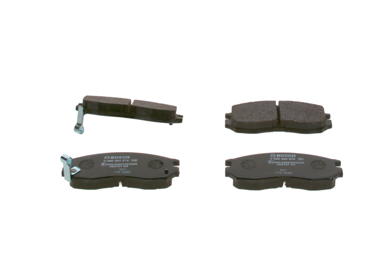 Brake Pad Set, disc brake (Front axle)  Art. 0986460979