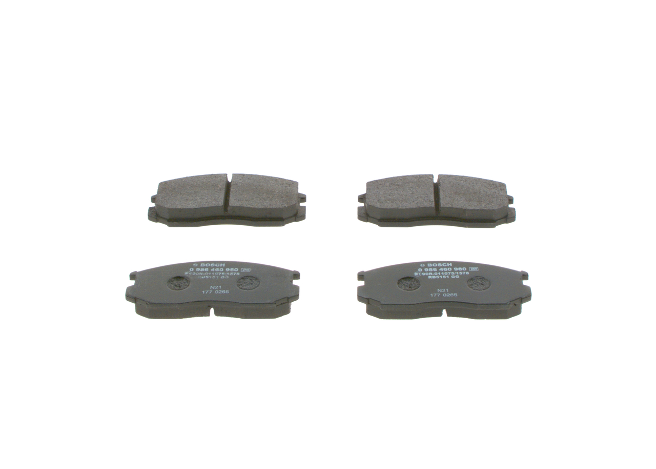 Brake Pad Set, disc brake (Front axle)  Art. 0986460980