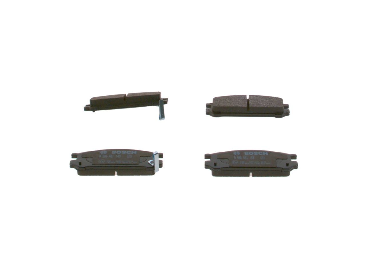 Brake Pad Set, disc brake (Rear axle)  Art. 0986461143