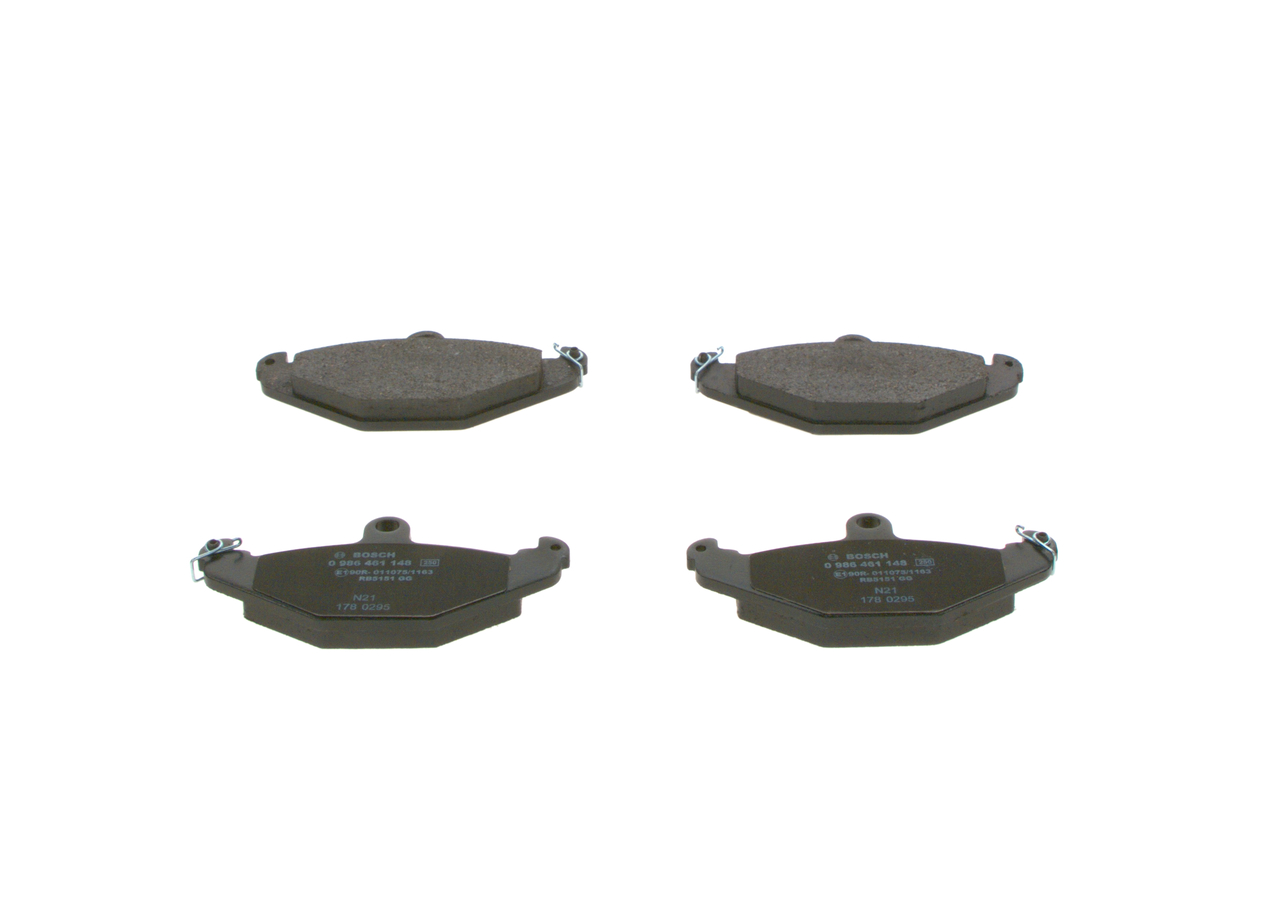 Brake Pad Set, disc brake (Rear axle)  Art. 0986461148