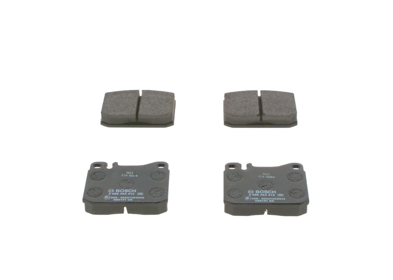 Brake Pad Set, disc brake (Front axle)  Art. 0986463412