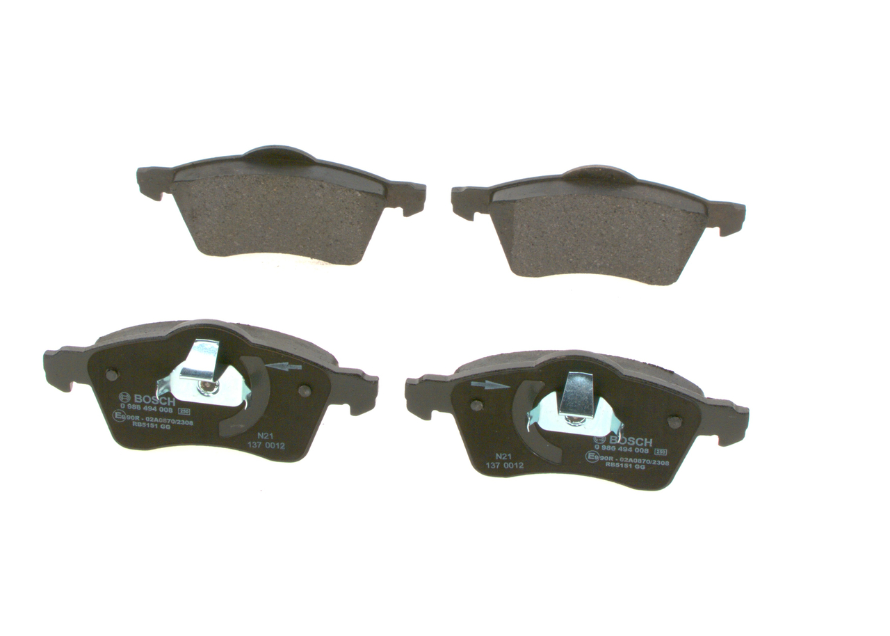 Brake Pad Set, disc brake (Front axle)  Art. 0986494008