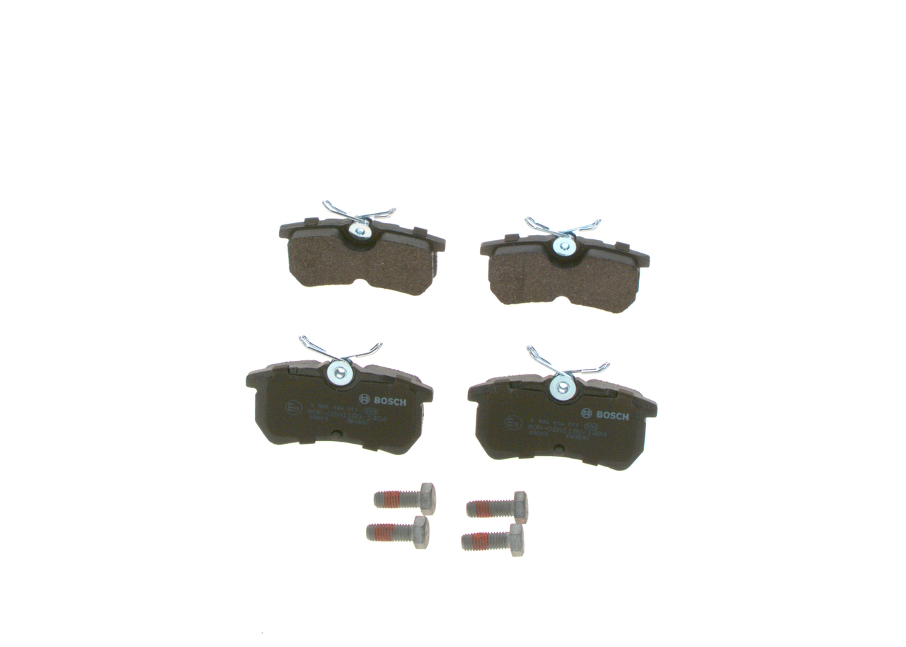 Brake Pad Set, disc brake (Rear axle)  Art. 0986494011