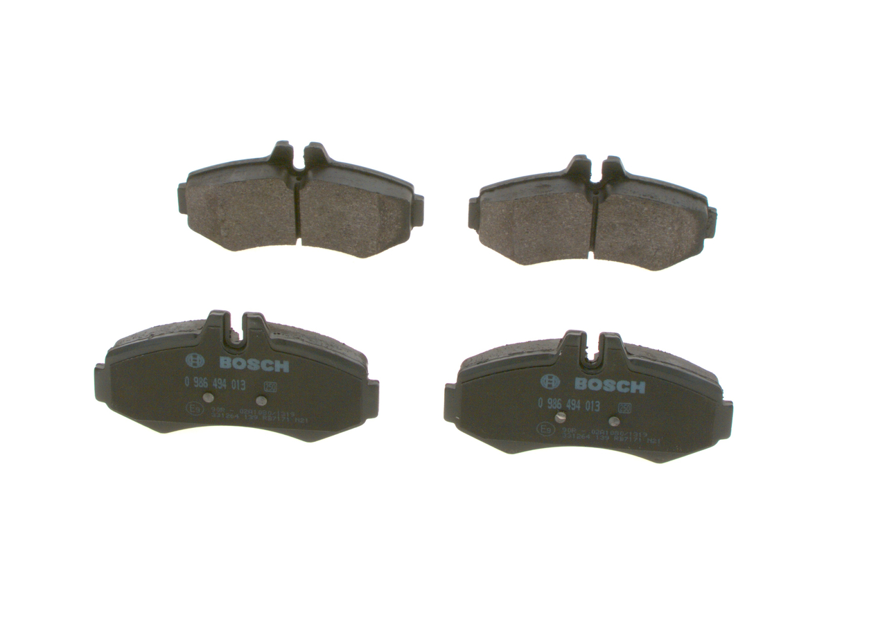 Brake Pad Set, disc brake (Front axle)  Art. 0986494013