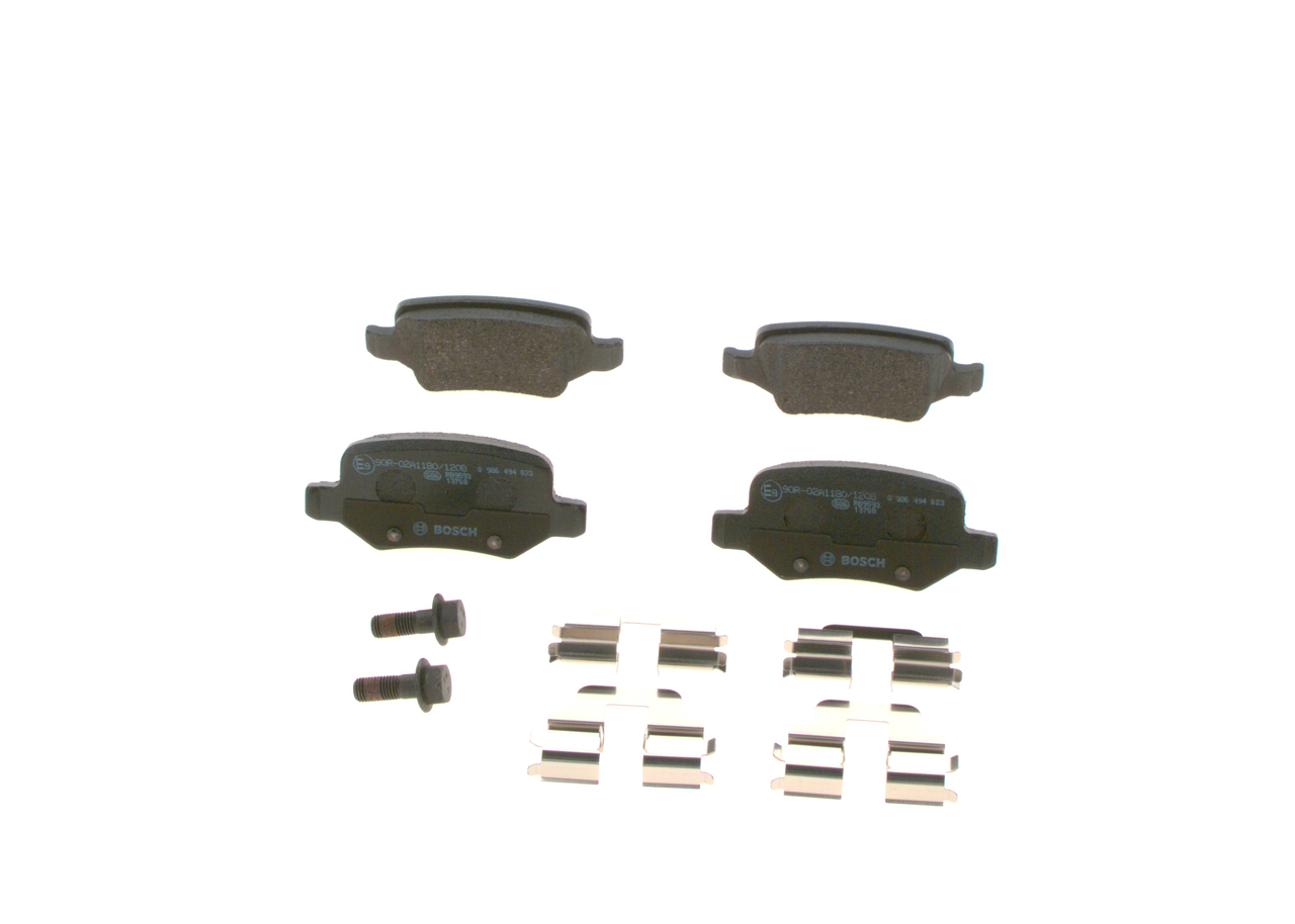 Brake Pad Set, disc brake (Rear axle)  Art. 0986494023