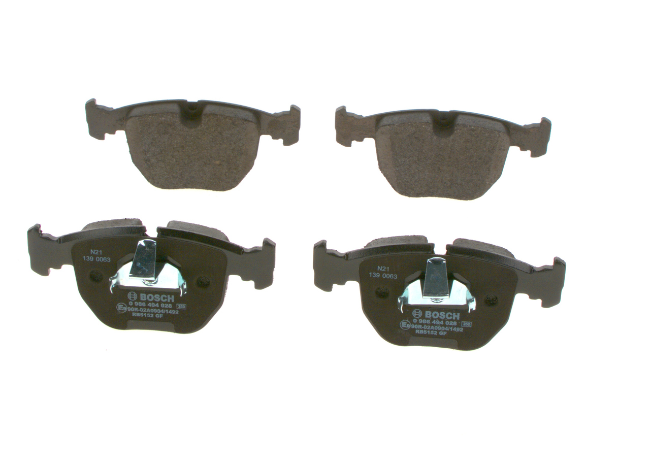 Brake Pad Set, disc brake (Front axle)  Art. 0986494028