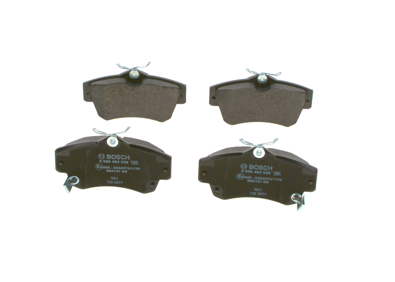 Brake Pad Set, disc brake (Front axle)  Art. 0986494029