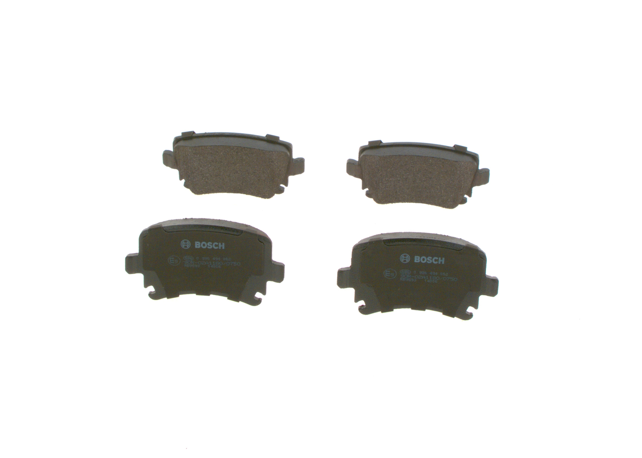 Brake Pad Set, disc brake (Rear axle)  Art. 0986494062