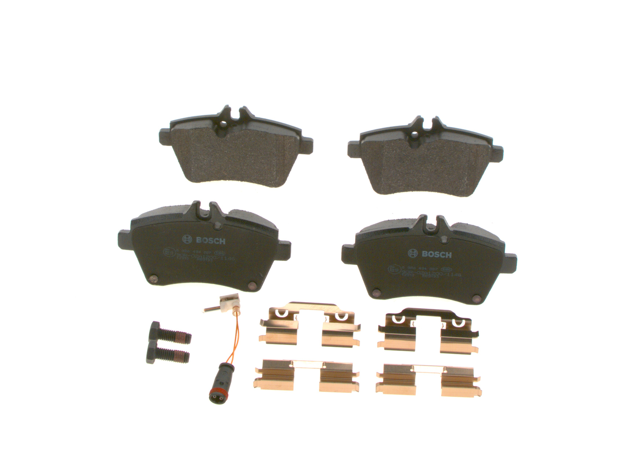 Brake Pad Set, disc brake (Front axle)  Art. 0986494087