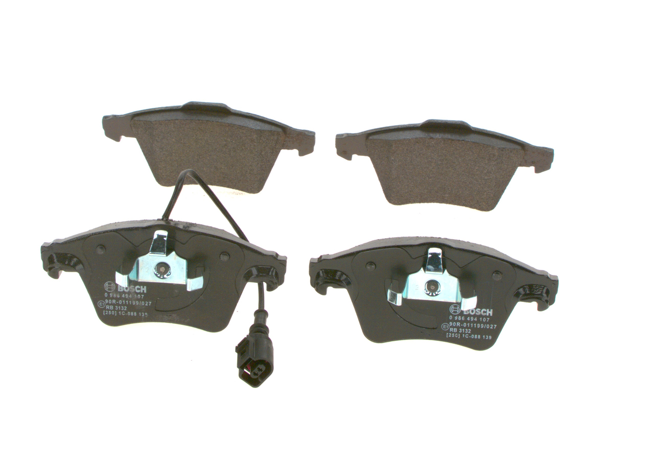 Brake Pad Set, disc brake (Front axle)  Art. 0986494107