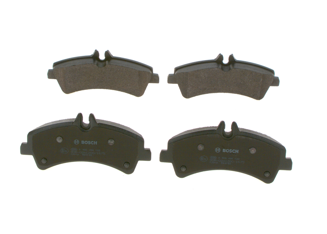 Brake Pad Set, disc brake (Rear axle)  Art. 0986494122