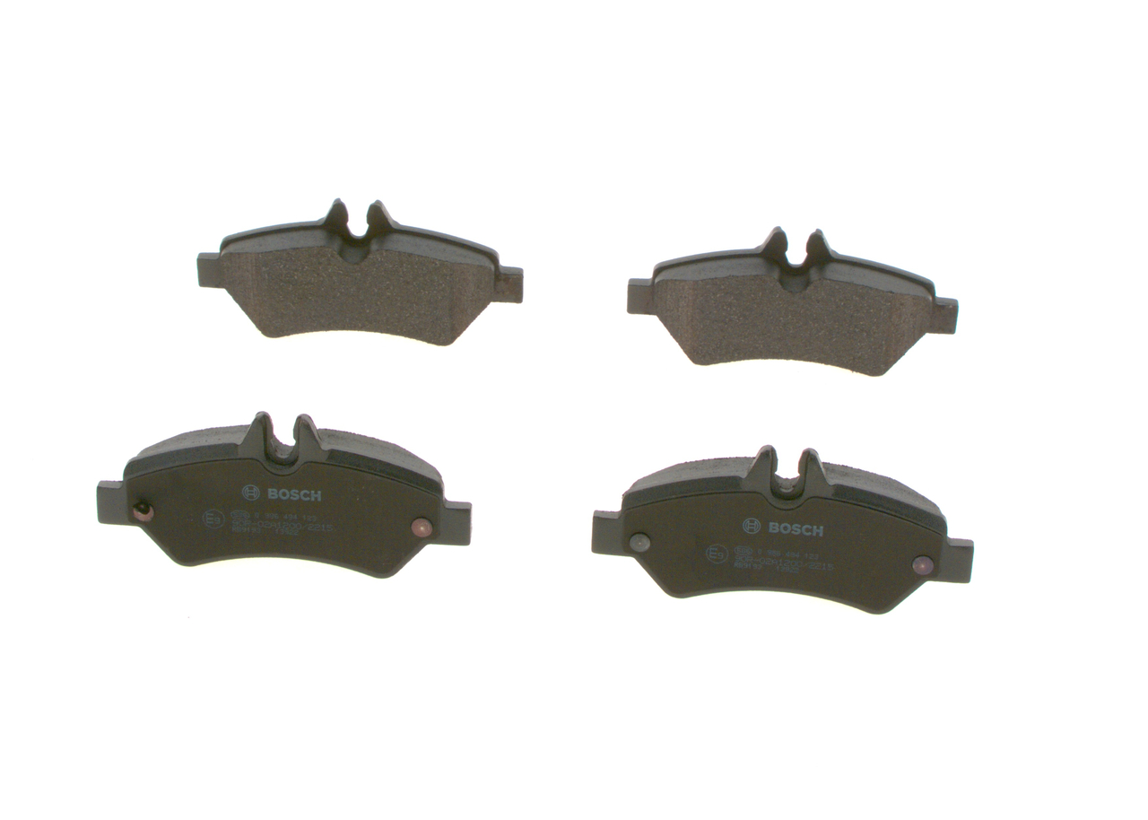 Brake Pad Set, disc brake (Rear axle)  Art. 0986494123