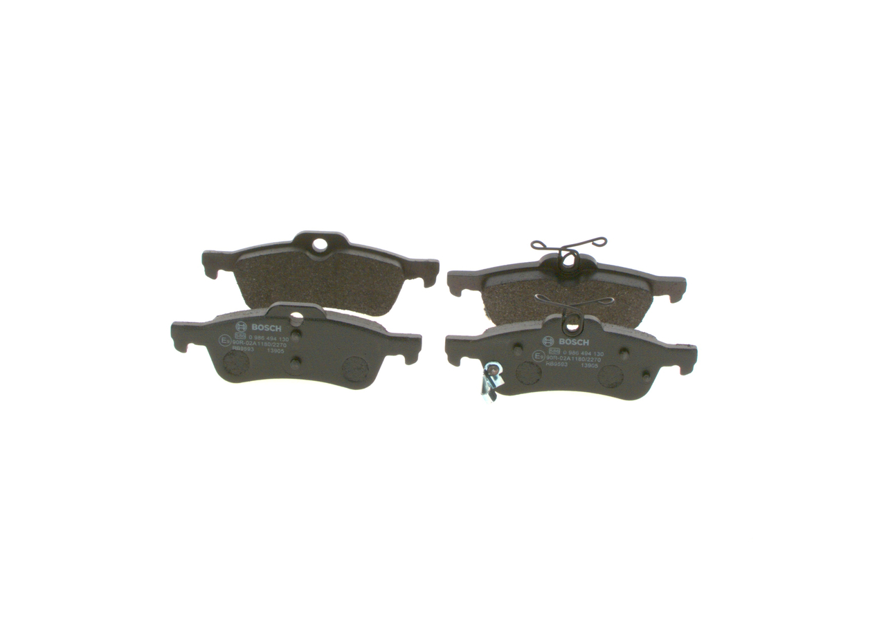 Brake Pad Set, disc brake (Rear axle)  Art. 0986494130