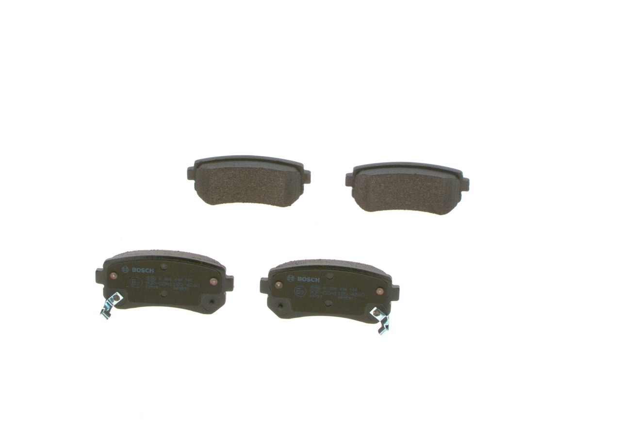 Brake Pad Set, disc brake (Rear axle)  Art. 0986494140