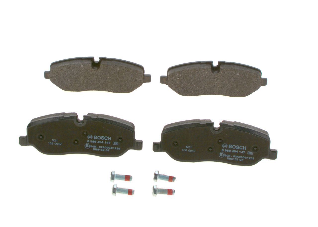 Brake Pad Set, disc brake (Front axle)  Art. 0986494147