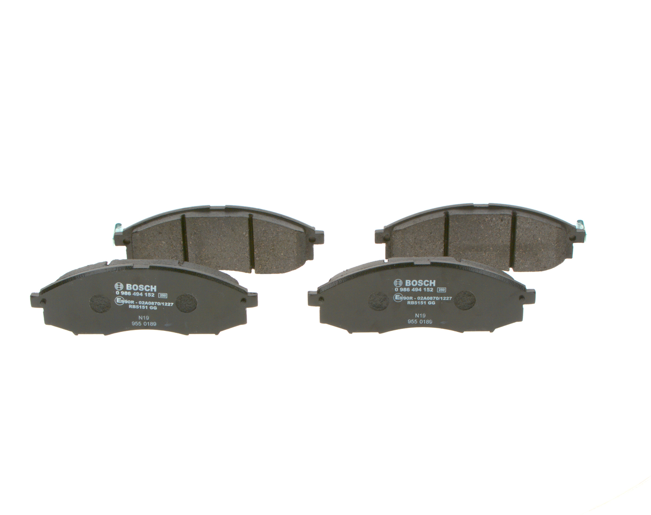 Brake Pad Set, disc brake (Front axle)  Art. 0986494152