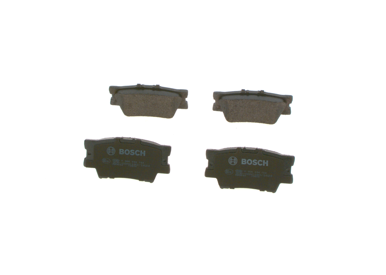 Brake Pad Set, disc brake (Rear axle)  Art. 0986494154