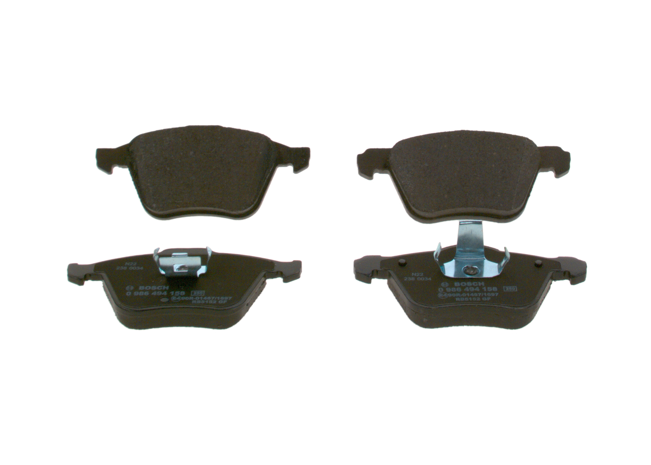 Brake Pad Set, disc brake (Front axle)  Art. 0986494158