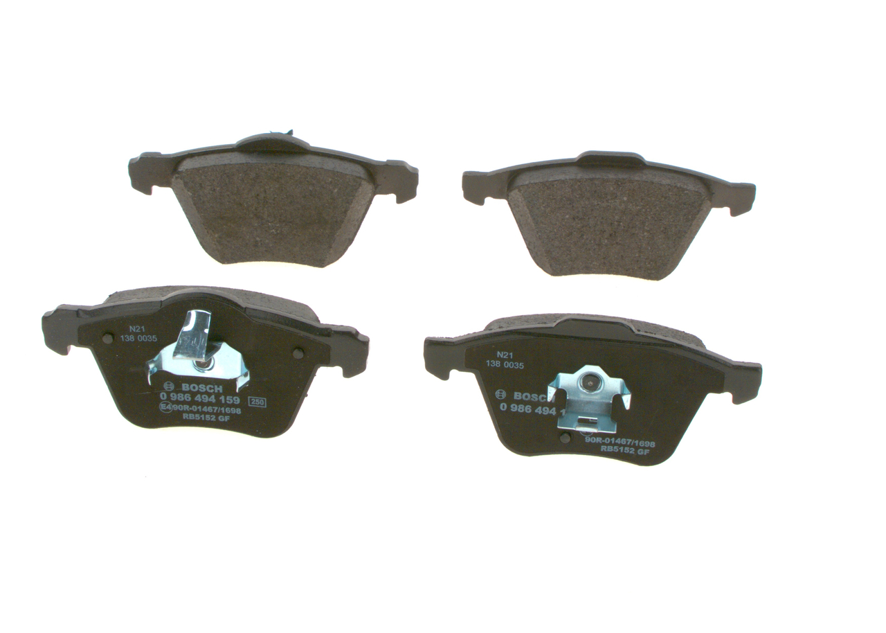 Brake Pad Set, disc brake (Front axle)  Art. 0986494159