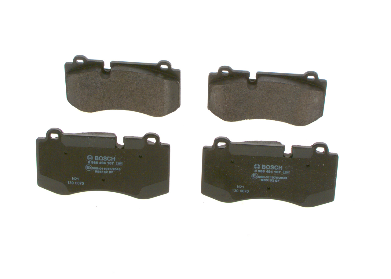 Brake Pad Set, disc brake (Front axle)  Art. 0986494167