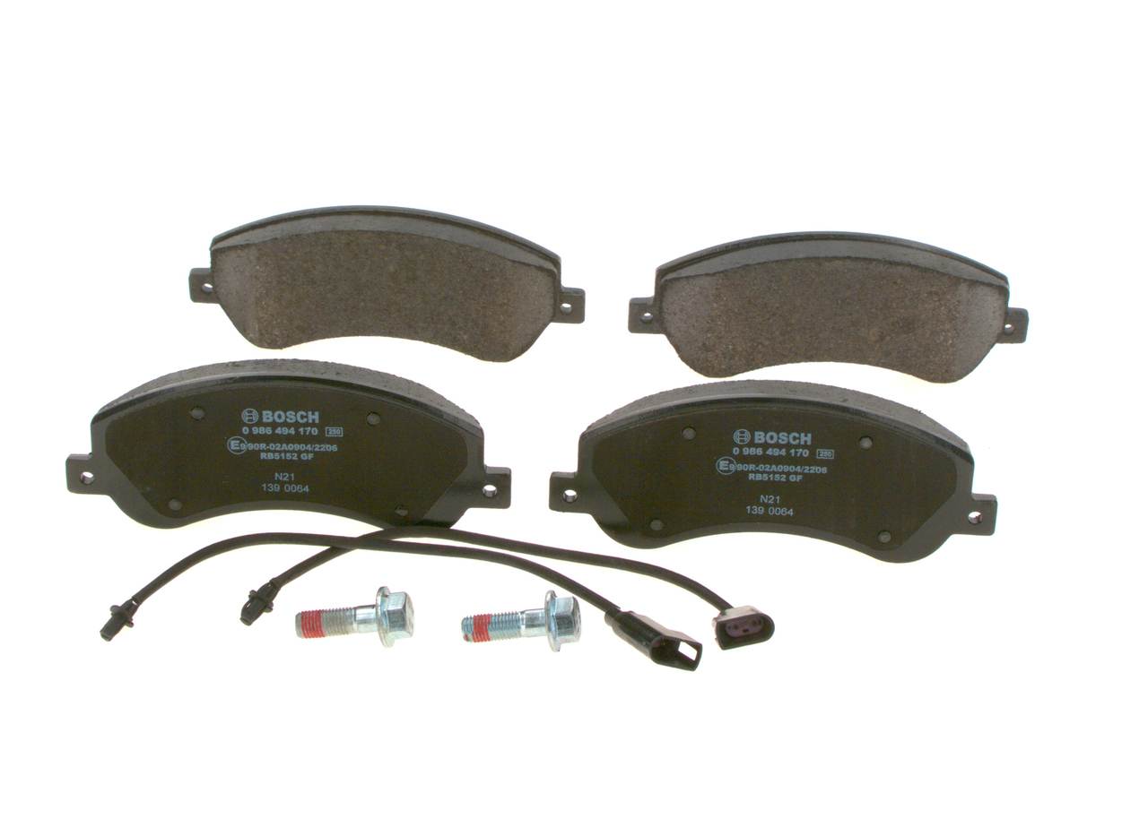 Brake Pad Set, disc brake (Front axle)  Art. 0986494170