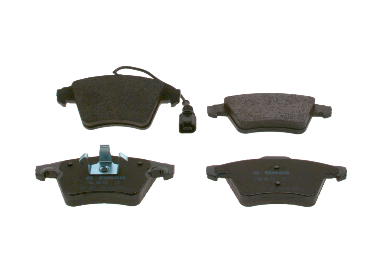 Brake Pad Set, disc brake (Front axle)  Art. 0986494203