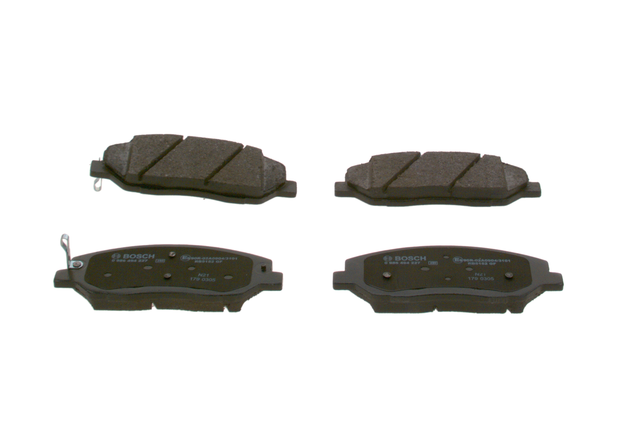 Brake Pad Set, disc brake (Front axle)  Art. 0986494227