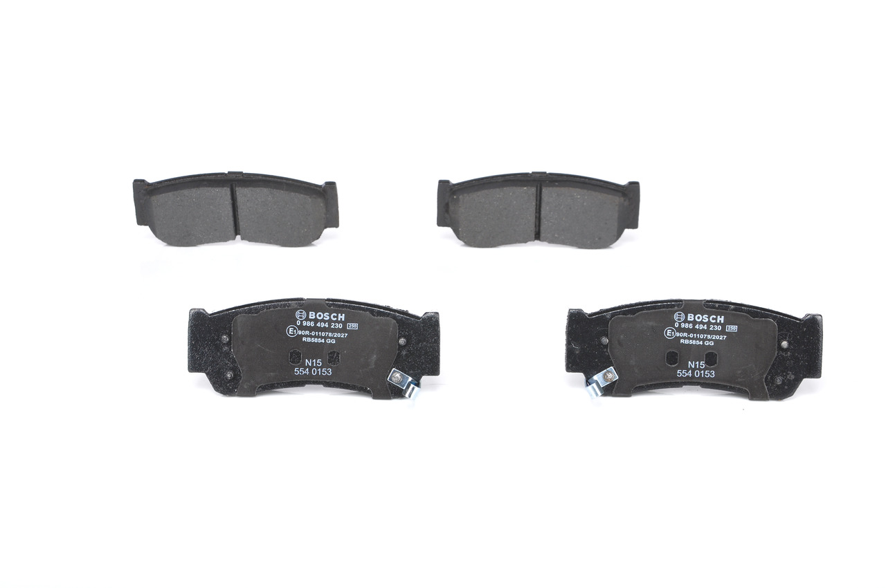 Brake Pad Set, disc brake (Rear axle)  Art. 0986494230