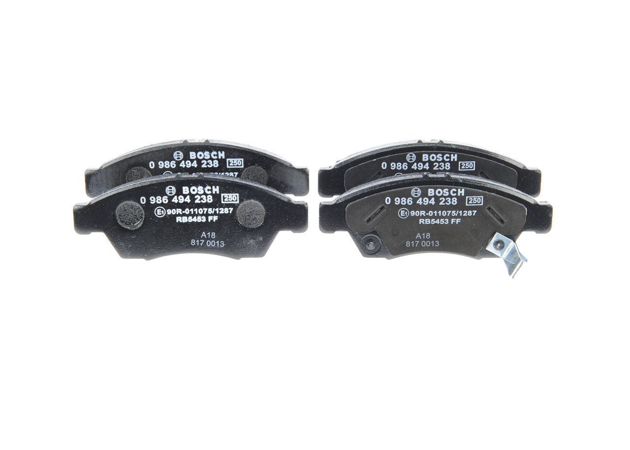 Brake Pad Set, disc brake (Front axle)  Art. 0986494238